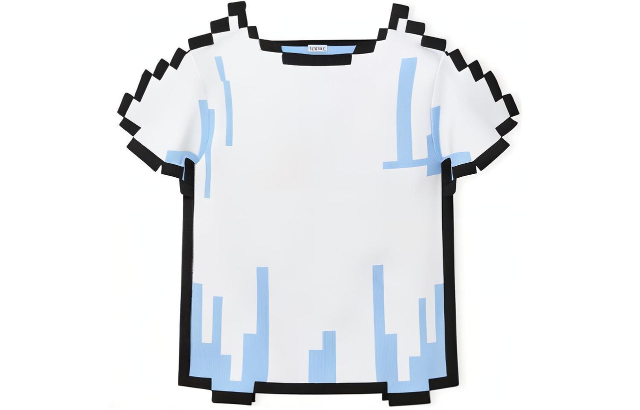 LOEWE Pixel Collection Regular T Shirt Women's White