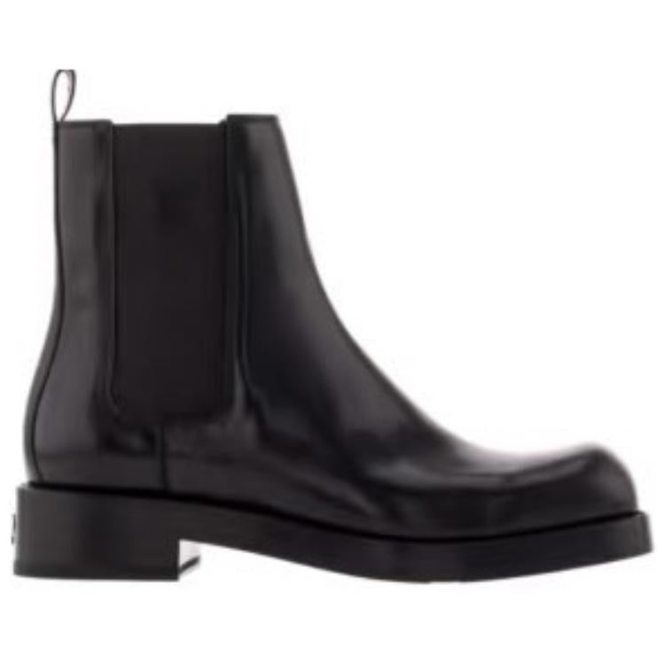 LOUIS VUITTON Short Chelsea Boots Men's Black
