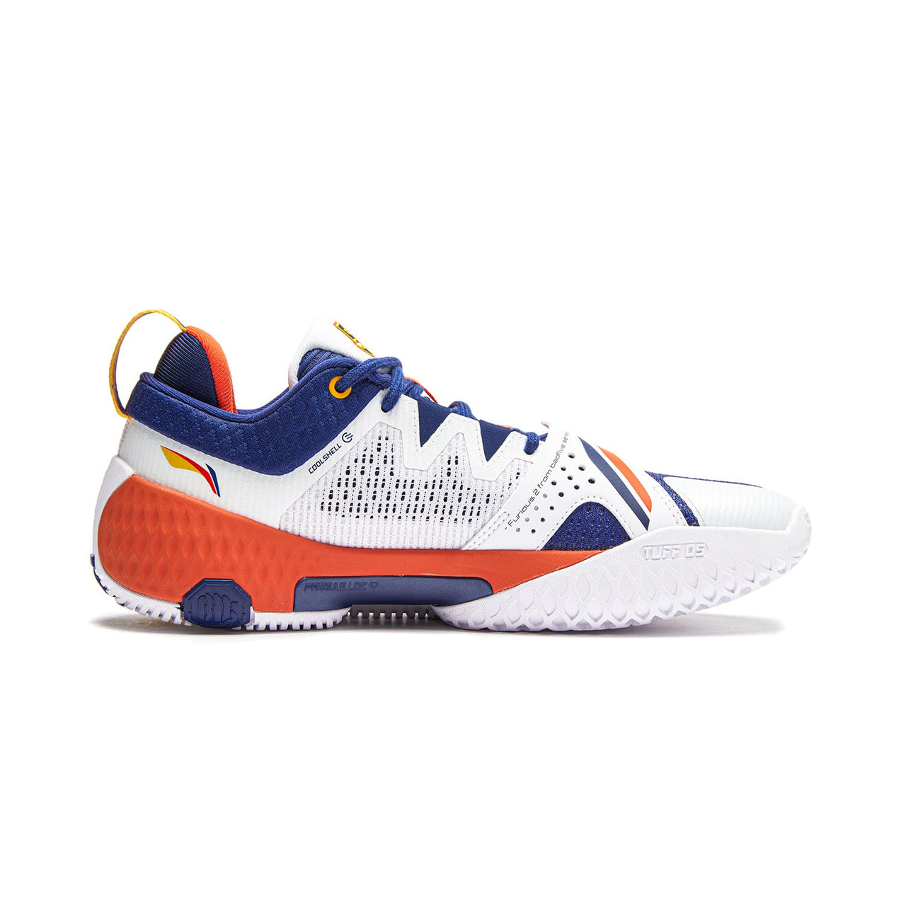Li-Ning BadFive Furious 2 'White Blue Orange' ABFU011-1
