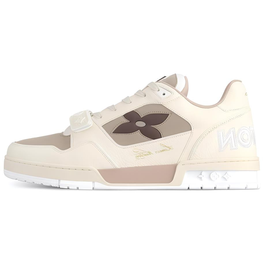 LOUIS VUITTON Trainer Casual Shoes Men's Beige