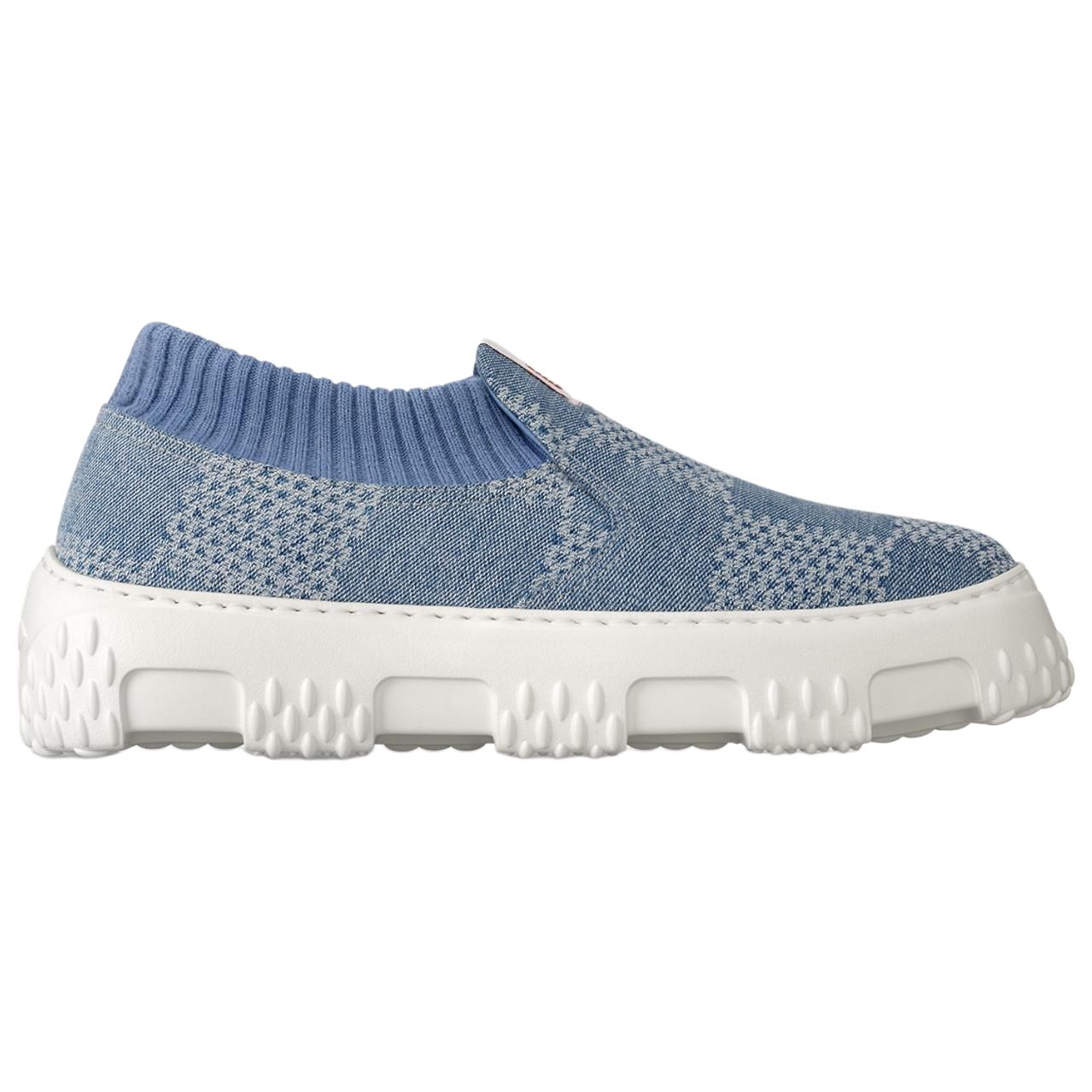 LOUIS VUITTON SPACE LANDER Casual Shoes Men's Blue
