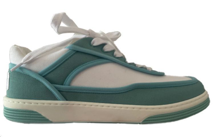CHANEL Stylish Skateboarding Shoes Women's Green