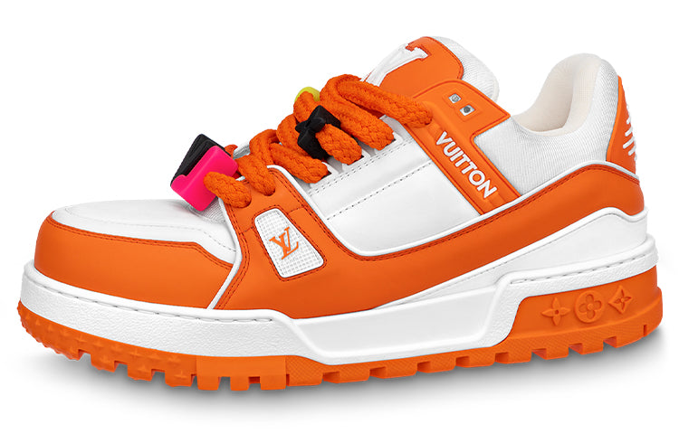 LOUIS VUITTON Lv Trainer Maxi Sneakers 'Orange'