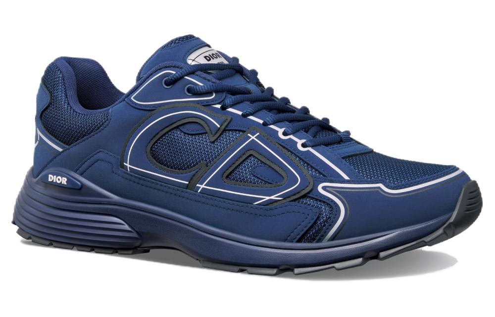 DIOR B30 CD Shoes Low Top Casual Shoes Men's Blue