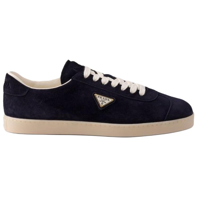 PRADA Lane Low Top Skateboard Shoes Men's Blue