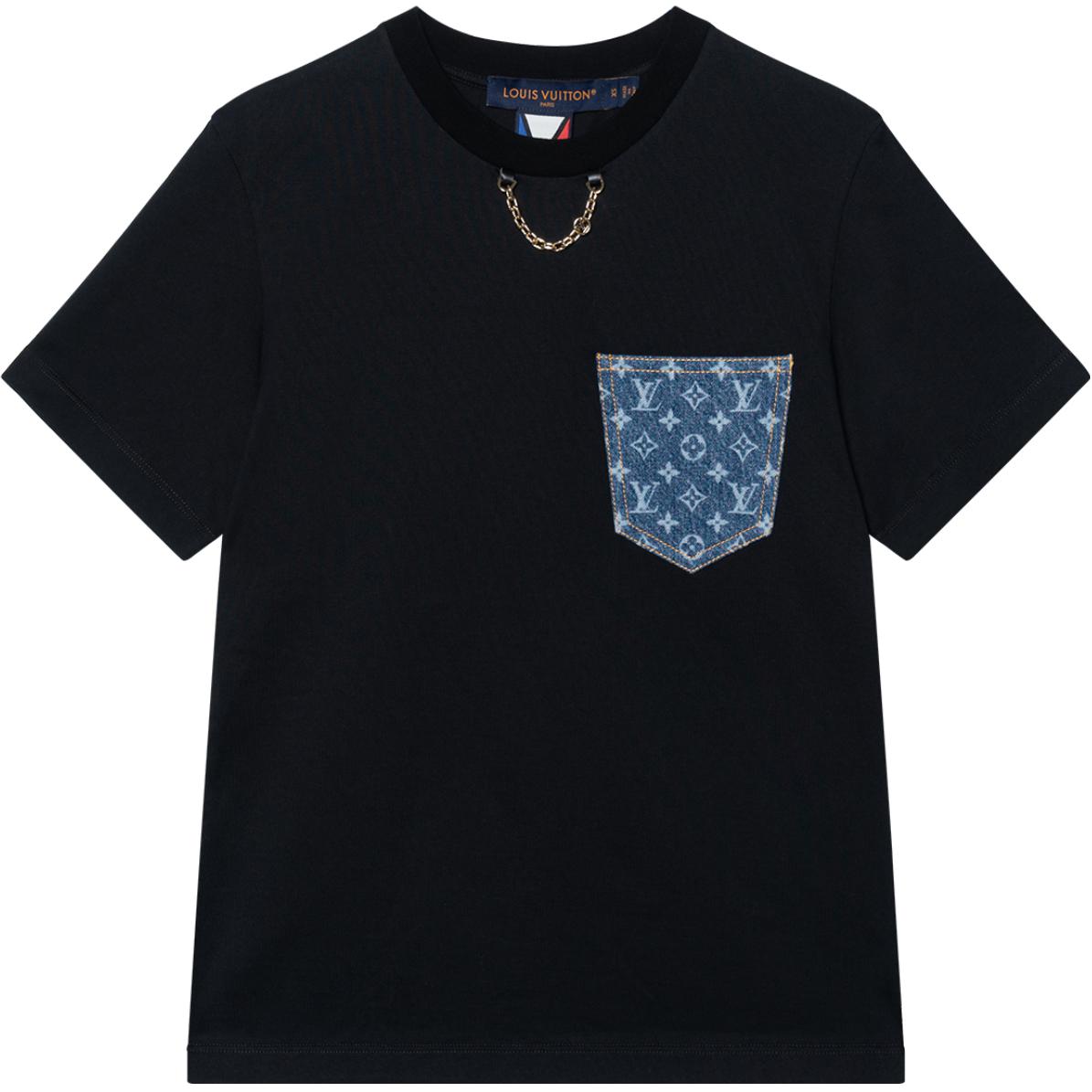 LOUIS VUITTON Monogram Pocket T-shirt