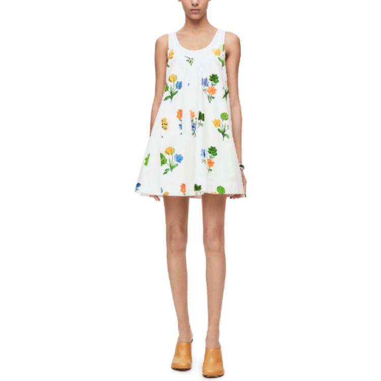 LOEWE Sleeveless Dresses Women's White