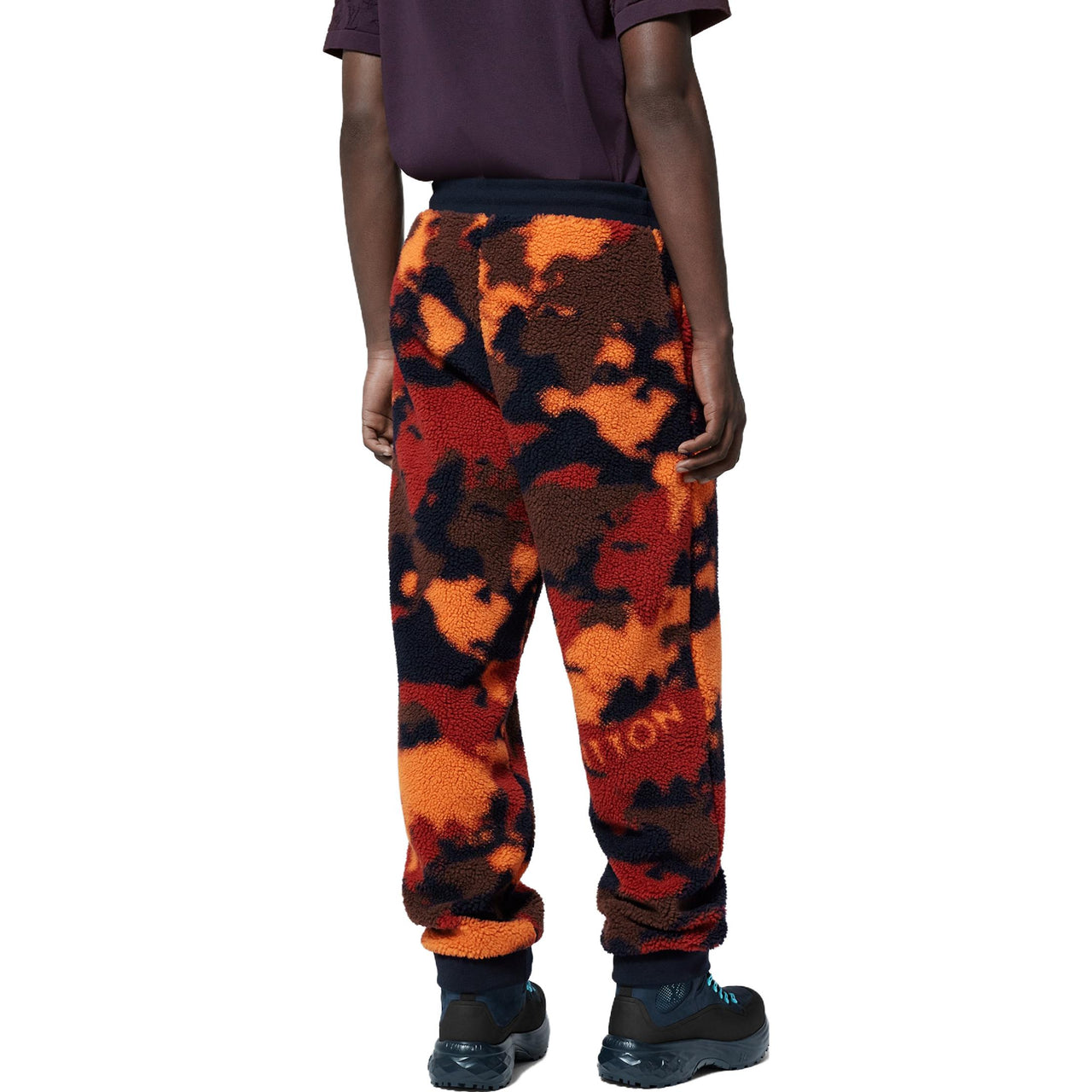 LOUIS VUITTON SS24 Knitted Sports Pants Men's Multicolor