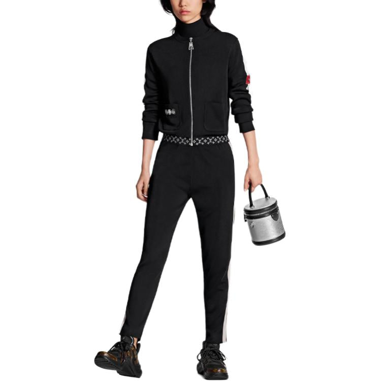 LOUIS VUITTON Casual Pants Women's Black