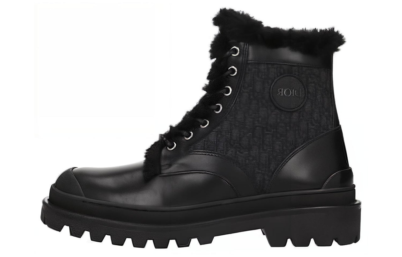 DIOR Explorer Ankle Boots Men's Black
