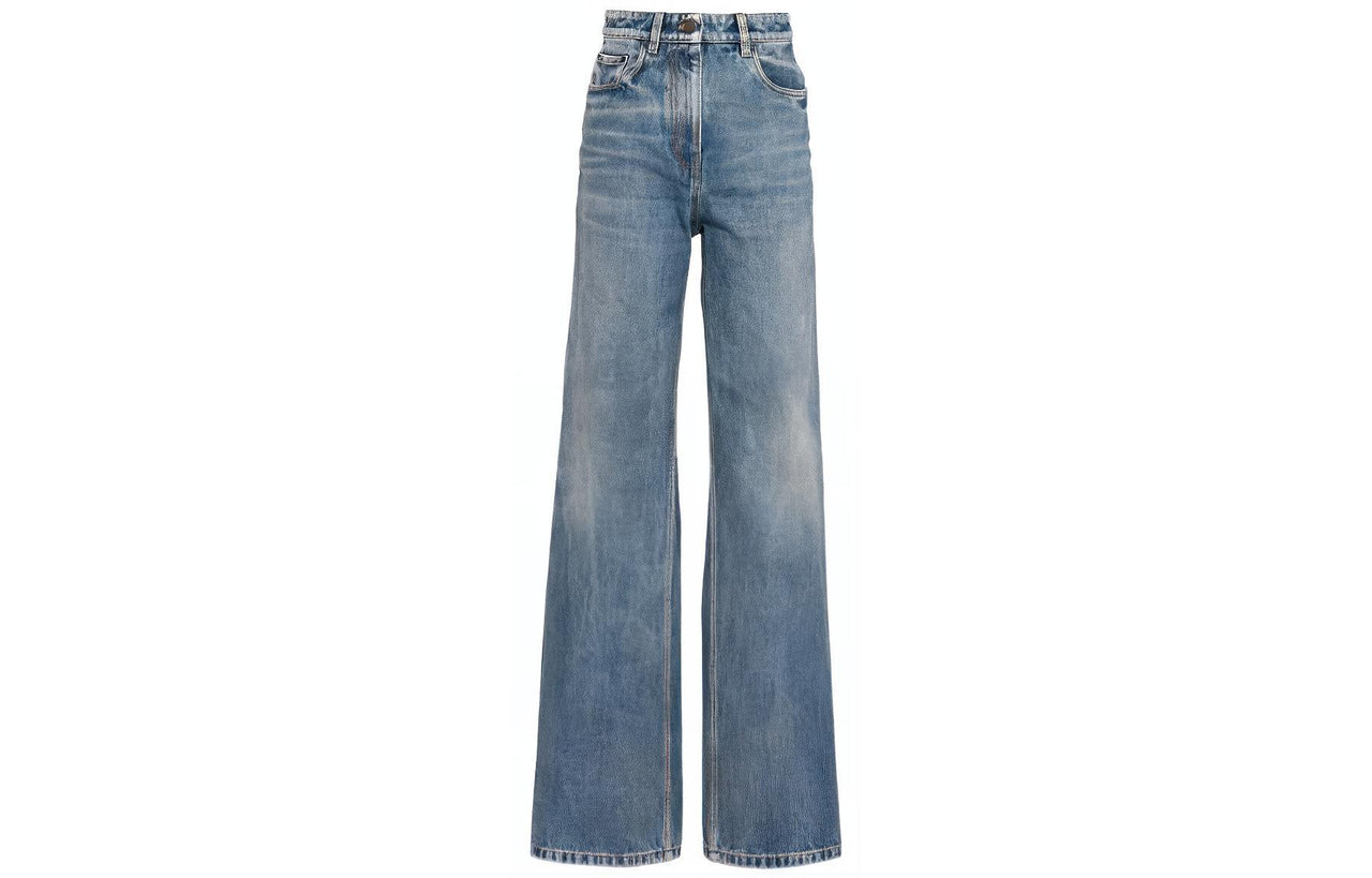 PRADA Bleached effect Straight leg Jeans