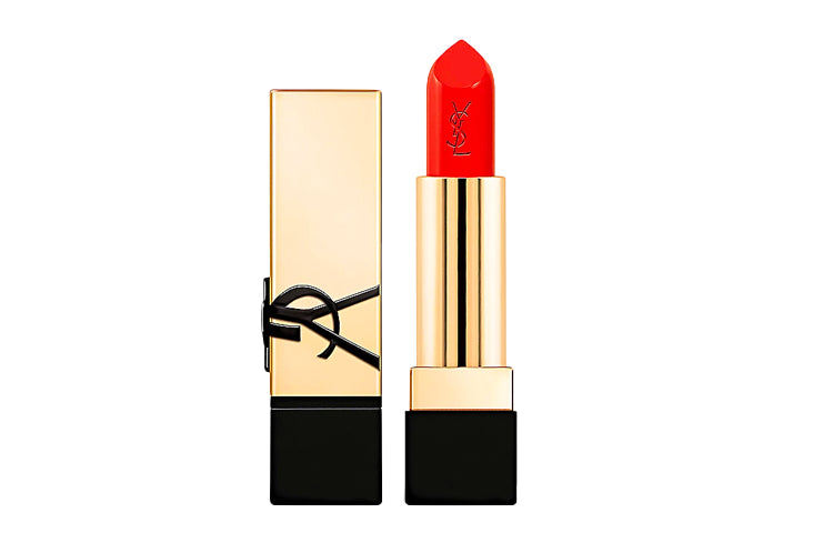 SAINT LAURENT Square Tube Gold Tube Lipsticks Satin Easy-to-Blend Long-Lasting Complexion 3.8g