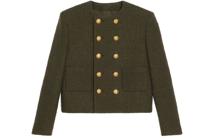 CELINE Jacket Women's Dark Khaki