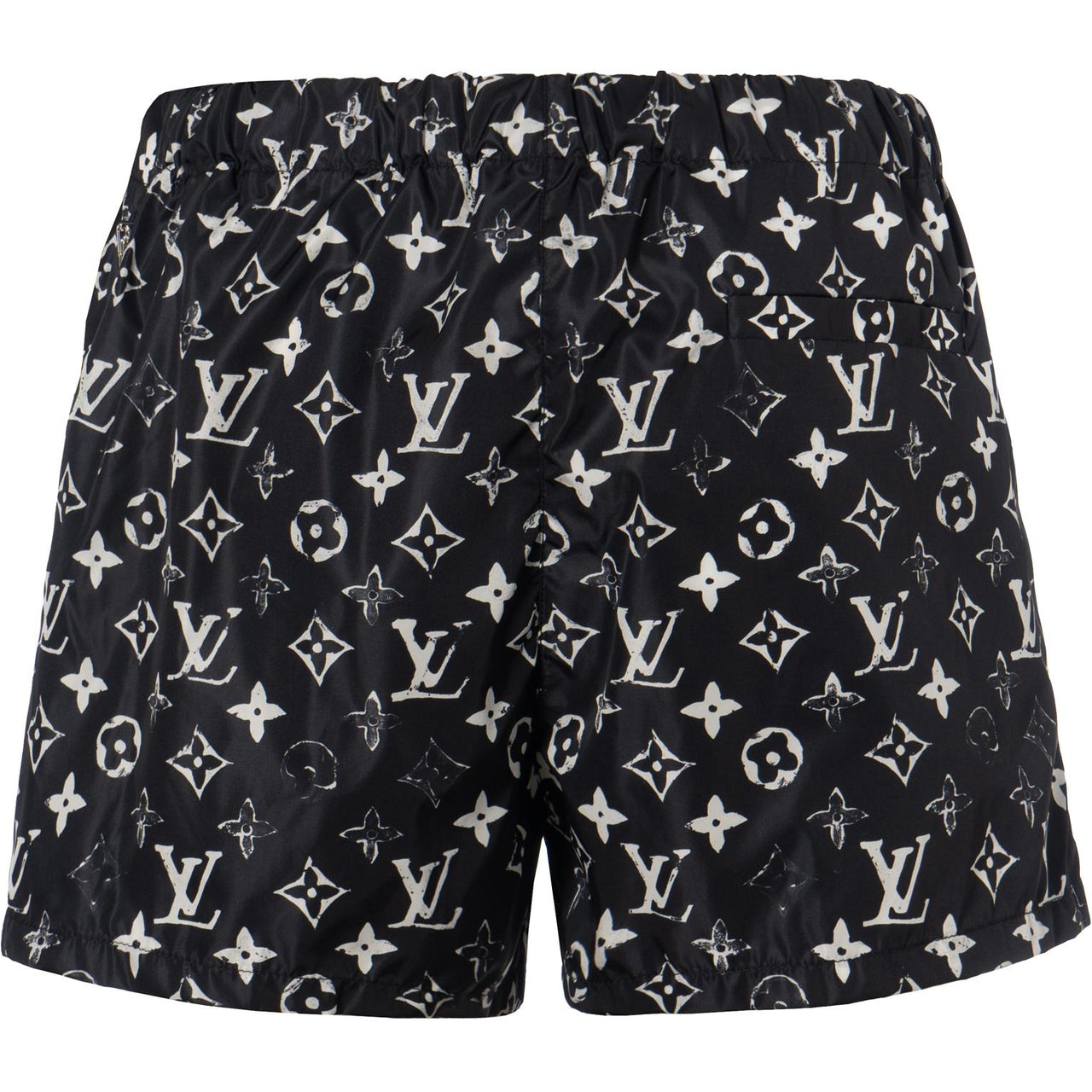 LOUIS VUITTON Stencil-effect Monogram Shorts
