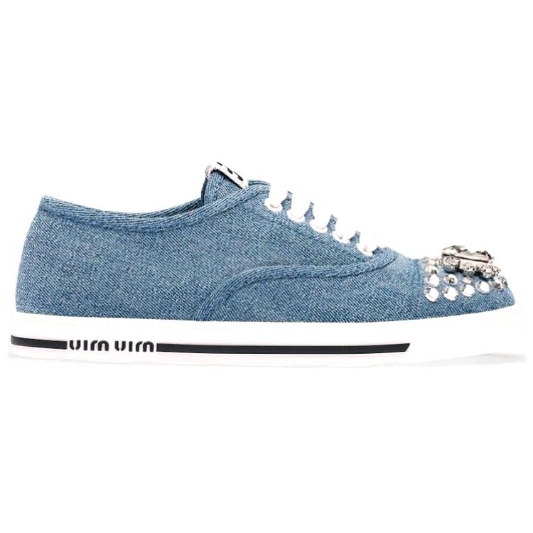 MIU MIU Casual Shoes Women's Blue