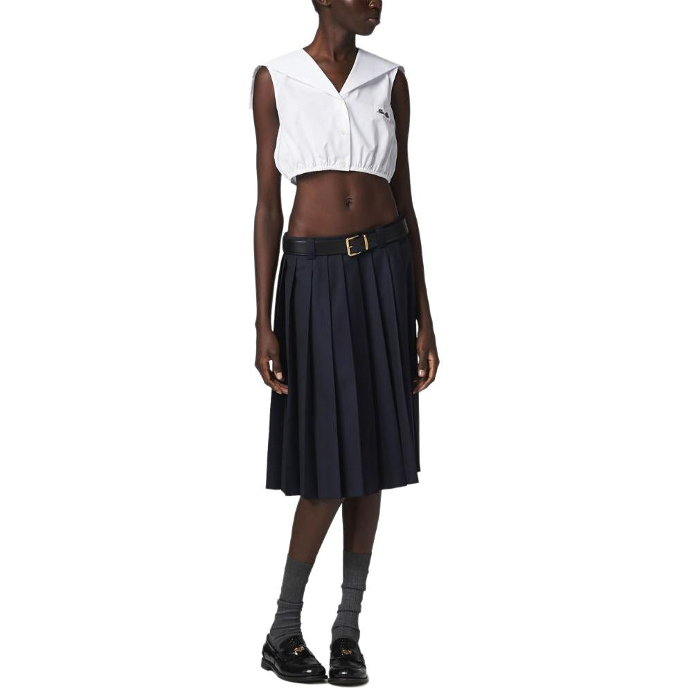 MIU MIU SS24 Shirt Women's White