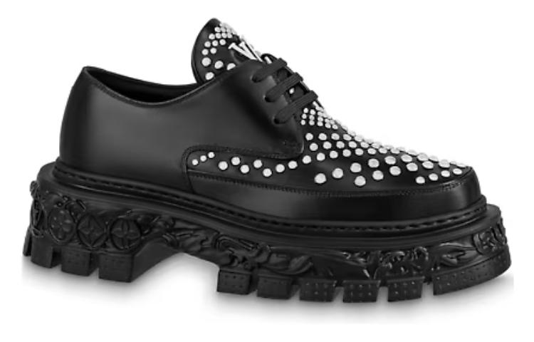 LOUIS VUITTON Derby Lv Baroque Shoes 'Black'