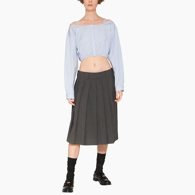 MIU MIU SS23 Shirt Women's Blue