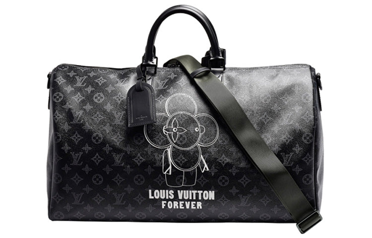 LOUIS VUITTON Keepall Canvas Monkey Bag, Handbag, Shoulder Bag, Travel Bag Unisex