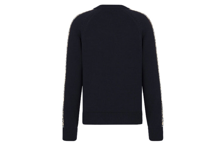 DIOR Quarterly New Products Sweaters Men Marine Blue