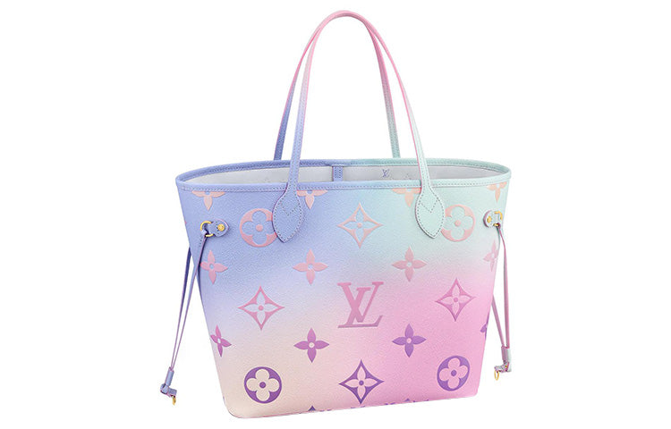 LOUIS VUITTON Neverfull Mm Sunrise Pastel