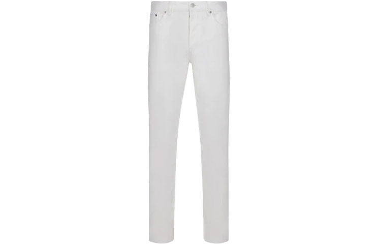 Sacai X DIOR Jeans Men White