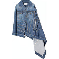 LOEWE SS22 Denim Jacket Women's Blue