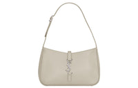 SAINT LAURENT LE5A7 Smooth Cow Leather Shoulder Bag, Hobo Bag, Handbag, Shoulder Bag Women's Beige