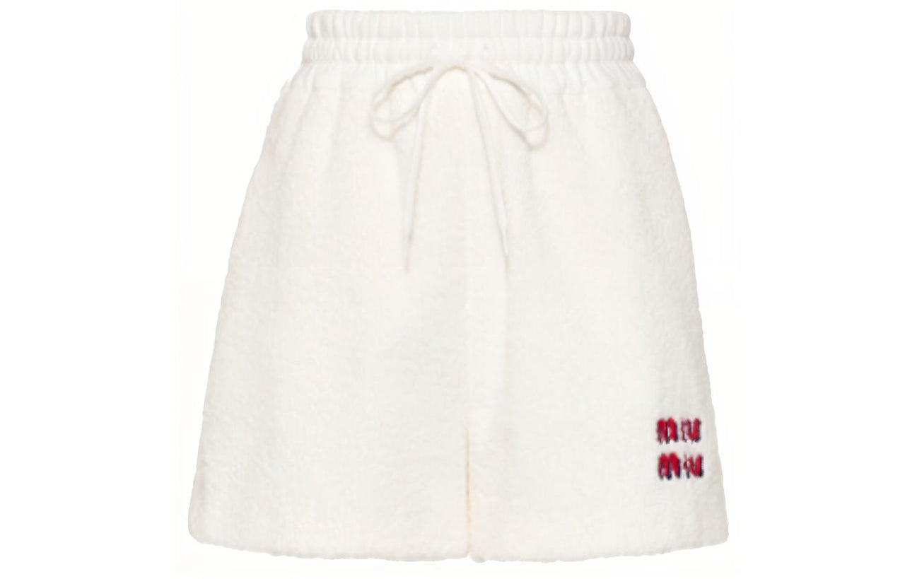 MIU MIU SS22 Casual Shorts Women's White