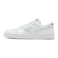 PRADA Low Top Skateboard Shoes Women's White