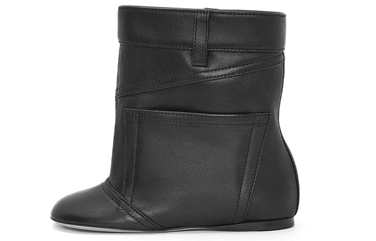 LOEWE Toy Ankle Boots 1cm Women's Black