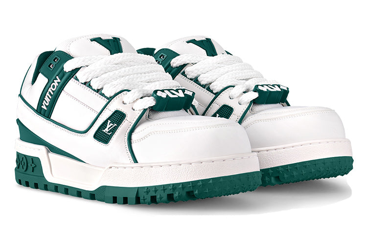 LOUIS VUITTON LV Trainer Maxi Sneaker White Green