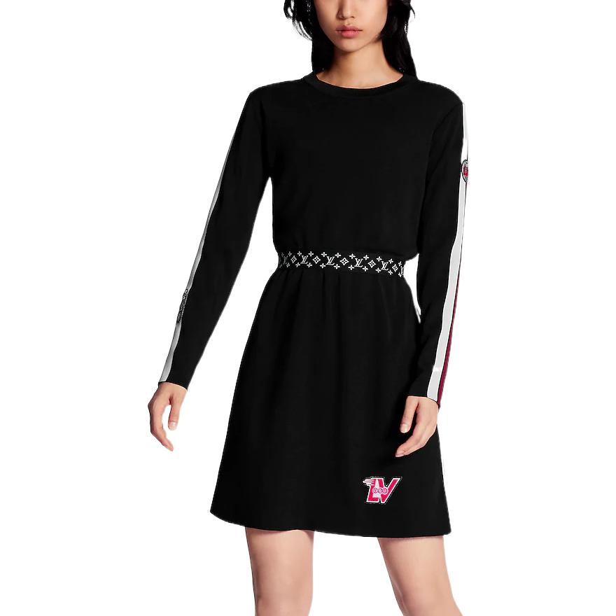LOUIS VUITTON 10176 Dress Women's Black