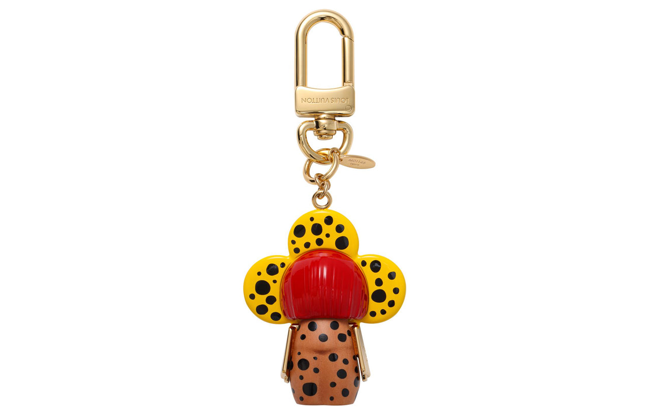 LOUIS VUITTON X Yayoi Kusama Vivienne Key Ring