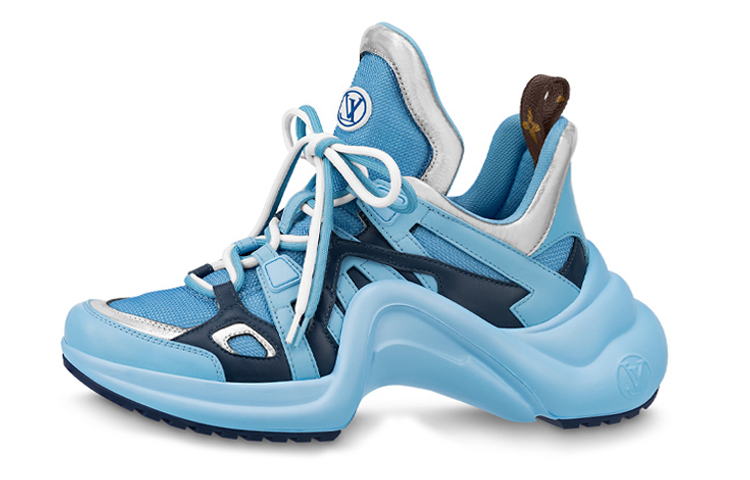 LOUIS VUITTON Lv Archlight Sneakers 'Blue Silver' Women's