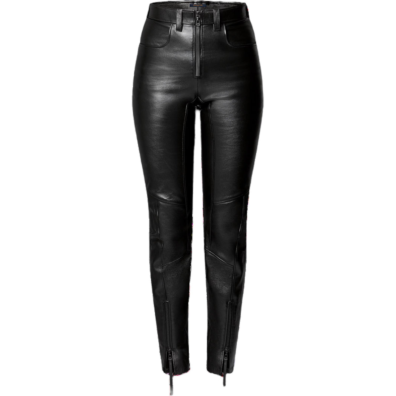 LOUIS VUITTON Zipper Detail Biker Pants