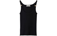 MIU MIU Tank Tops Women's Black