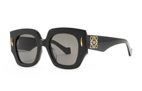 LOEWE Square Sunglasses Women's Black