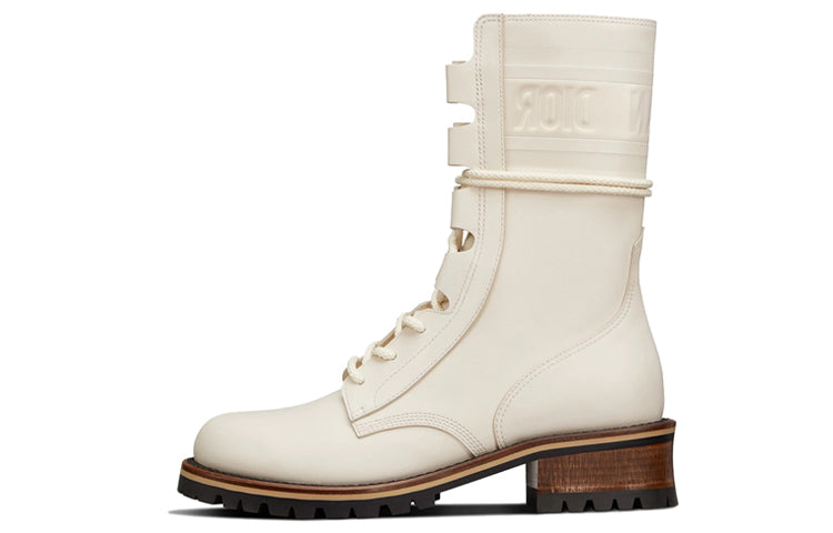 DIOR Crew Martin Boot Women's White