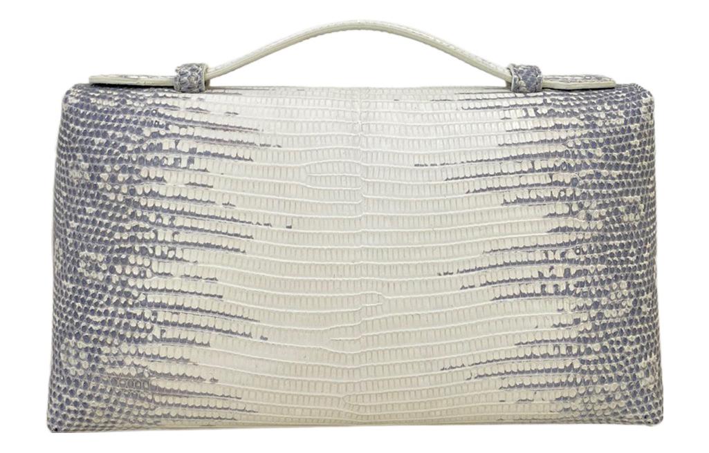 Loro Piana ExtraPocket Himalayan Lizard Skin Handbag Shoulder Bag Crossbody Bag Women's Original