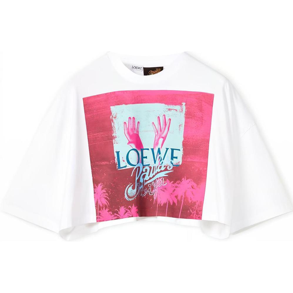 LOEWE Crop Tops Women's White