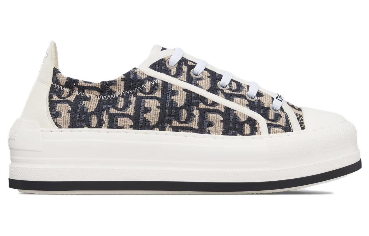 DIOR Women's Walk'n'DIOR Platform 'DIOR Oblique - Deep Blue'