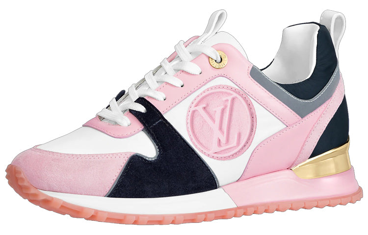 LOUIS VUITTON Run Away Low Top Running Shoes Women's Pink