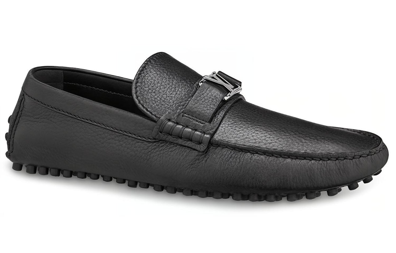 LOUIS VUITTON Hockenheim Casual Single Shoes Men's Black