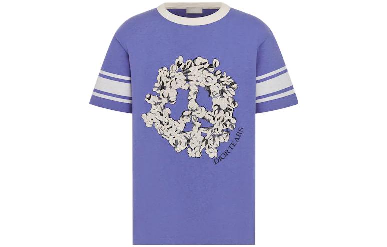DIOR T-Shirts Men Blue