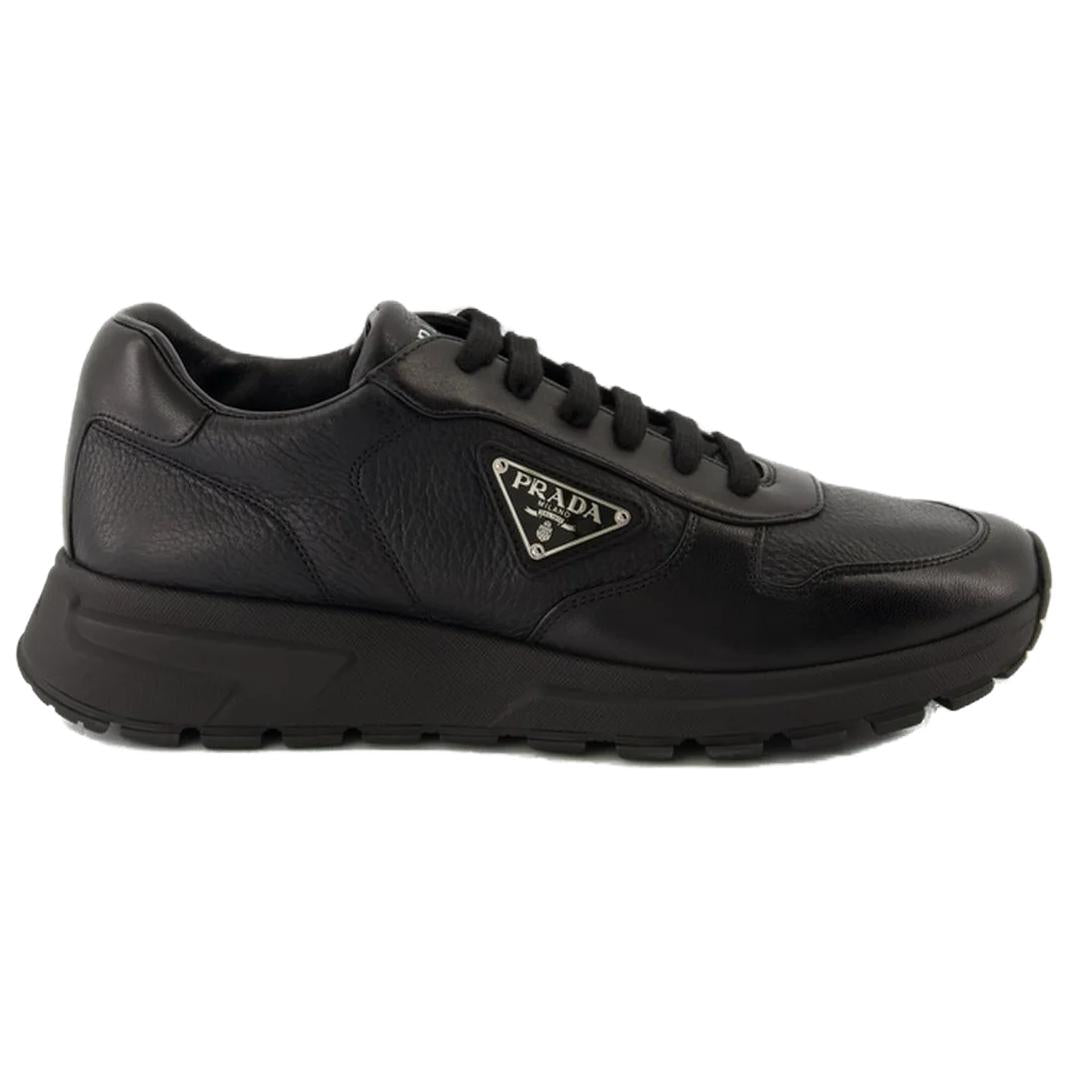 PRADA Low Top Casual Shoes Men's Black