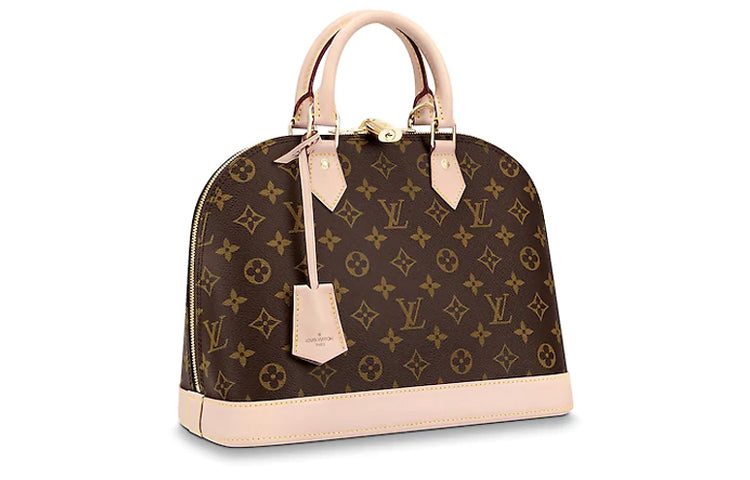 LOUIS VUITTON Alma Monogram Pm Brown