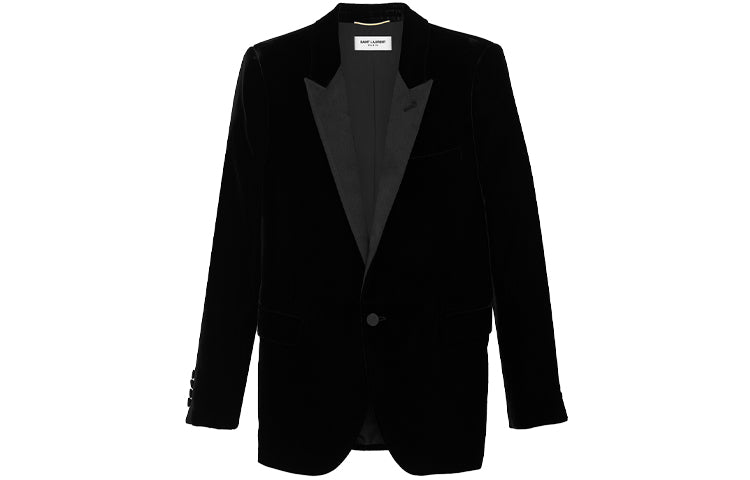 SAINT LAURENT Business Suit Coat Women's Black