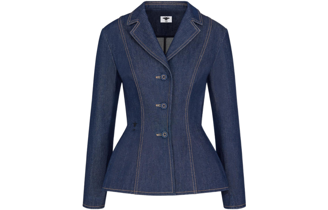 DIOR Quarterly New Products Business Suits Women's Blue
