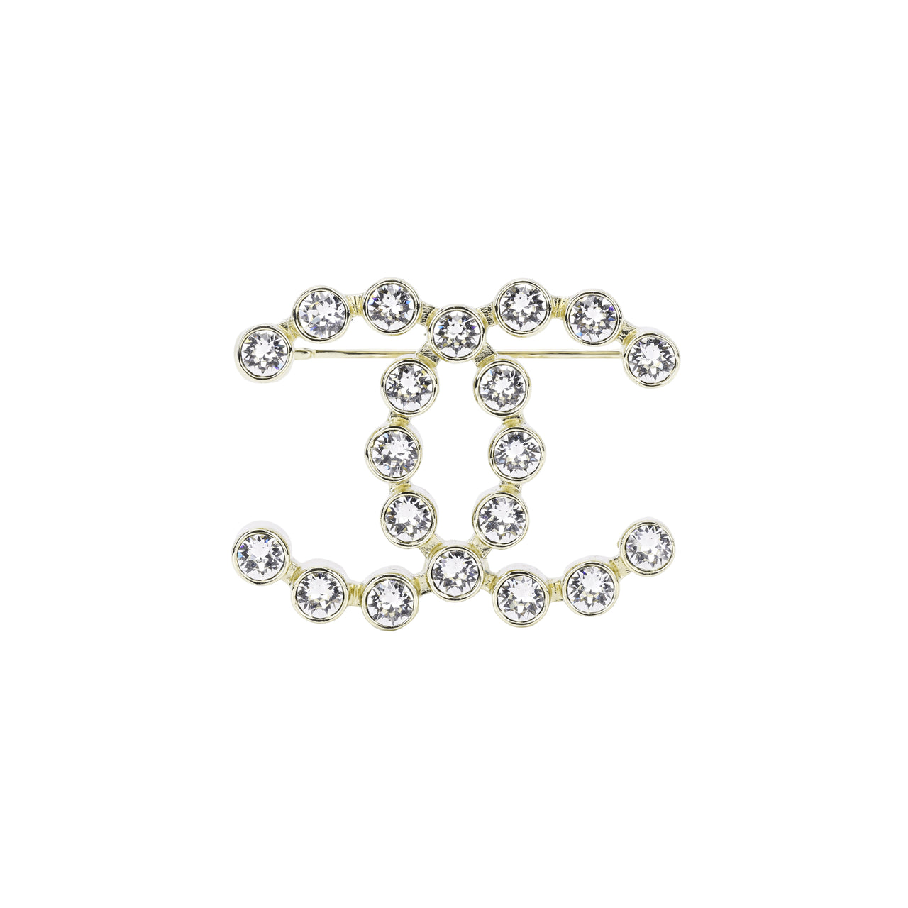 CHANEL 22c Early Spring Brooches Unisex Gold